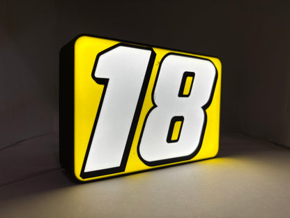 Kyle Busch #18 Inspired Light Box