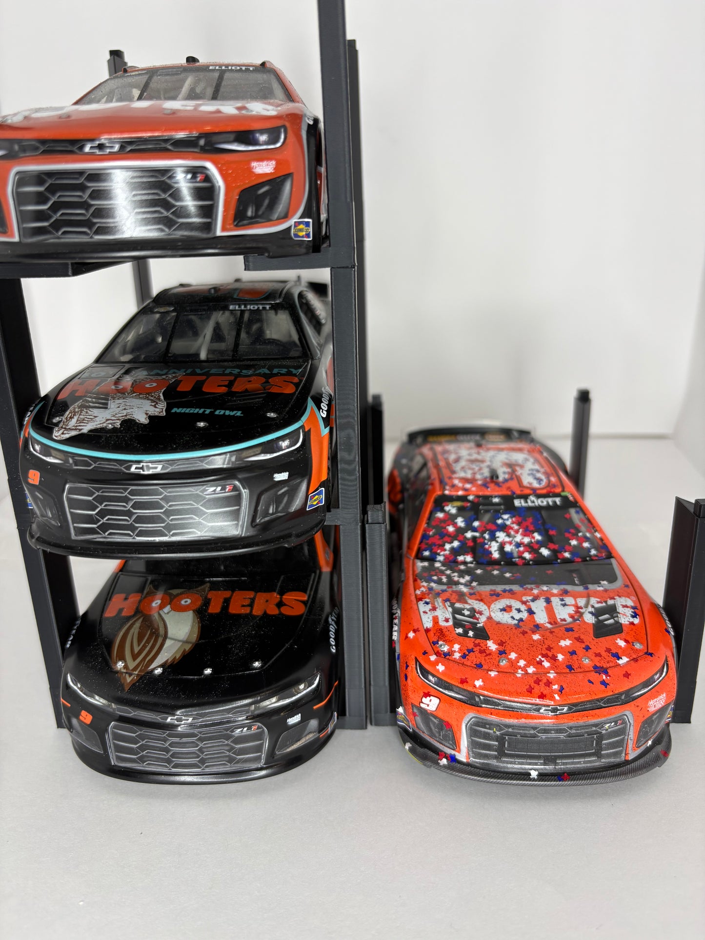 Stackable Four Post Style 1/24 NASCAR Diecast Stand/Display