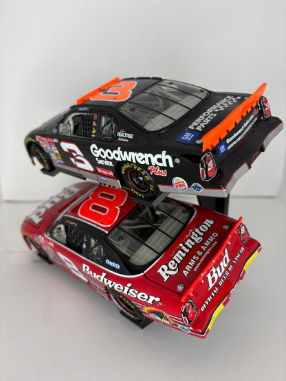 Side Facing Slanted Two Tier 1/24 NASCAR Diecast Stand/Display