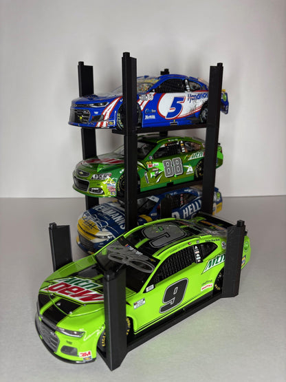 Stackable Four Post Style 1/24 NASCAR Diecast Stand/Display